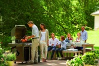 Im Trend: Kochen im Grünen