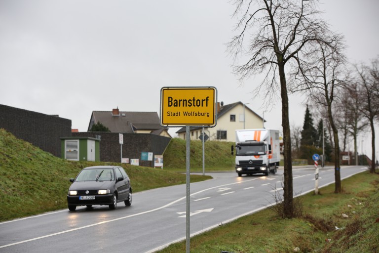 Barnstorf, Features Ortschild, Ortsdurchfahrt Foto Britta Schulze