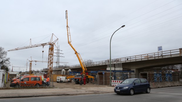Gifhorn: Erster Brückenteil über die B 4 soll im April fertig sein