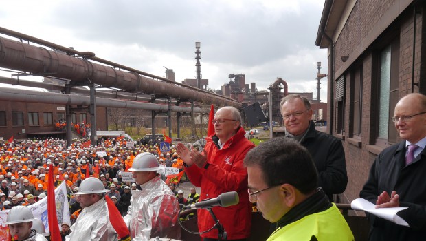 Mehr als 4.000 Stahlarbeiter beim Aktionstag bei der Salzgitter AG