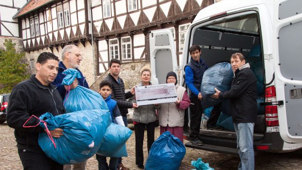 Firma zeigt ein Herz für Flüchtlinge in Salzgitter