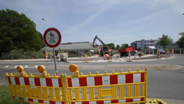 Bypass-Bau an der Braunschweiger Straße in Gifhorn: Arbeiten sind im Zeitplan
