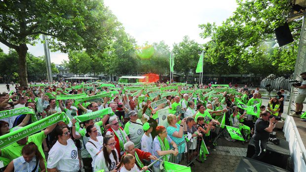 Wolfsburg: VfL-Frauen feiern heute im Allerpark