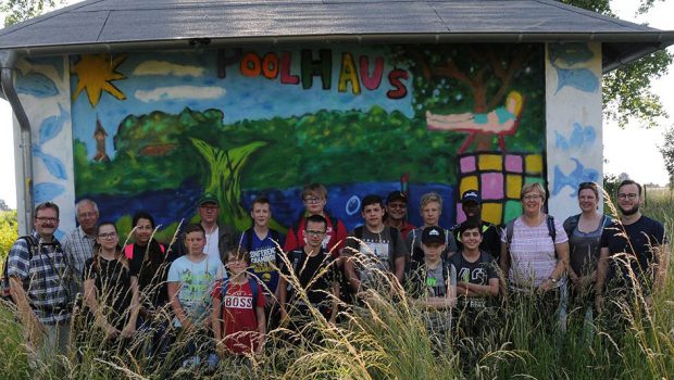 Realschüler in Salzgitter-Thiede im Bürgerwald aktiv