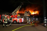 Feuer zerstört Brauhaus-Altbau