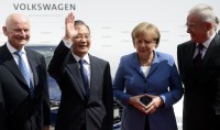 Riesiges Sicherheits-Aufgebot schützte Kanzlerin Merkel