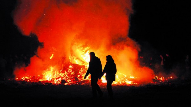 Osterfeuer am Schlosssee droht das Aus