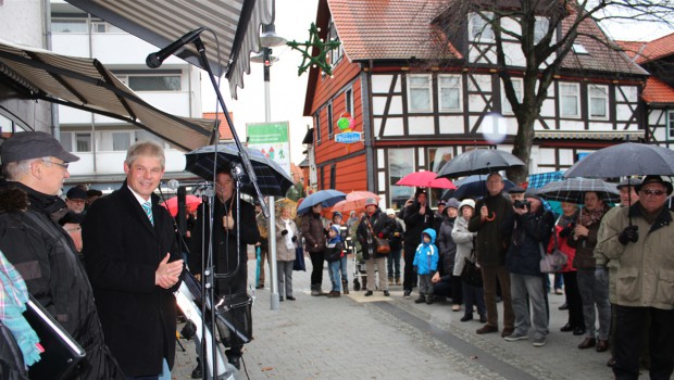 Der Marktplatz in Salzgitter-Bad wurde für 650.000 Euro fertig gestellt