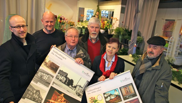 Plakate erinnern in Salzgitter-Gebhardshagen an die Ortsgeschichte