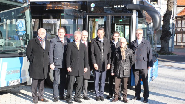 15 neue Busse in Salzgitter-Bad übergeben