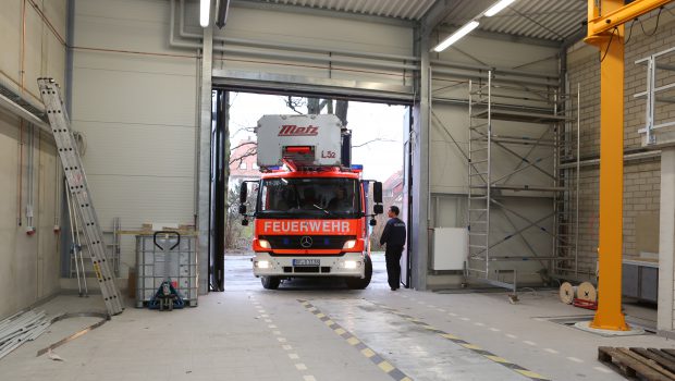 Neubau: Werkstatthalle der Gifhorner Feuerwehr ist in Betrieb