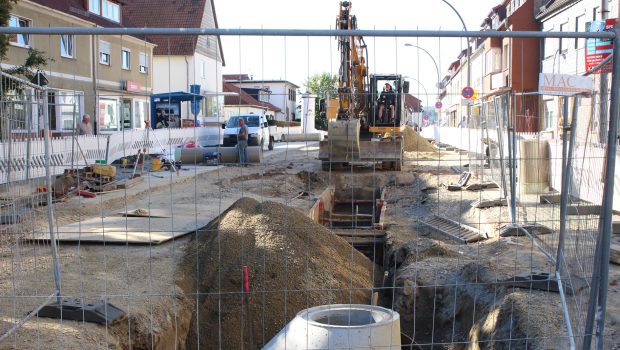 Es stinkt: Baustelle in Salzgitter-Bad ruht einen Tag