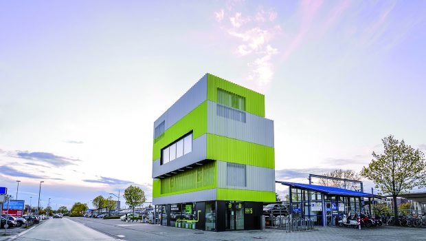 Wolfsburgs Haus in Würfelform