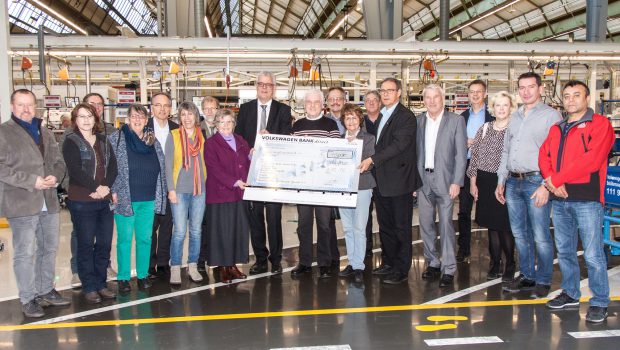 VW-Belegschaft und Betrieb in Salzgitter spenden 40.000 Euro