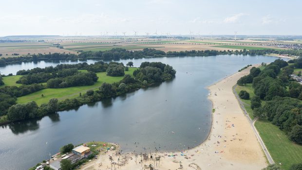 Eine Strandbar für den Salzgittersee