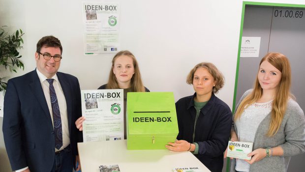 Salzgitters Jugendparlament stellt Ideen-Boxen auf