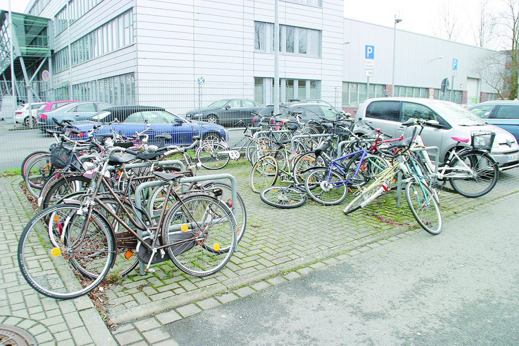 Fahrradfriedhof in Fallersleben Hallo Wochenende