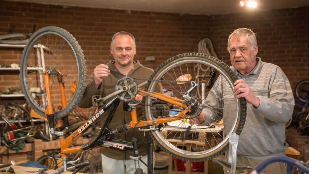 Neuer Glanz für alte Fahrräder in Salzgitter