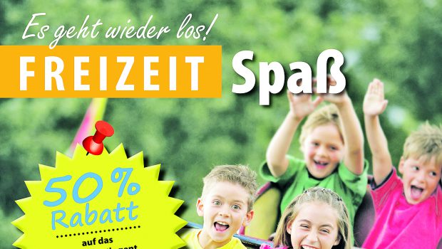 Freizeitspaß zum halben Preis bei hallo Salzgitter