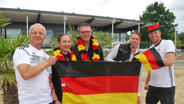 Salzgitter feiert die WM am Palmenstrand