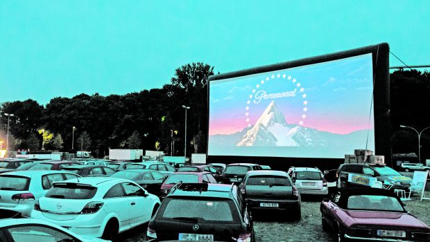 Autokino-Event in Groß Ilsede