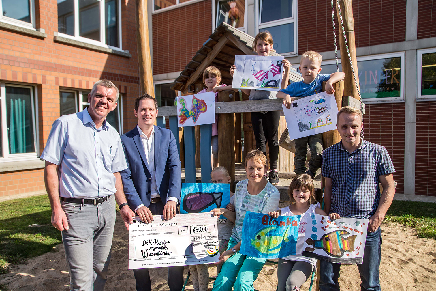 Ein neues Aquarium für die Wiesenkinder in Salzgitter-Bad - Hallo