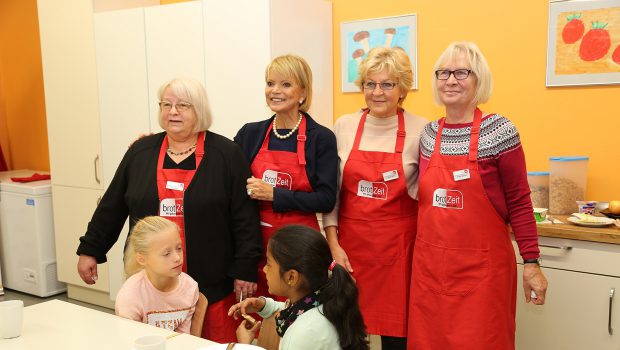 Frühstücken mit TV-Star Uschi Glas in Salzgitter