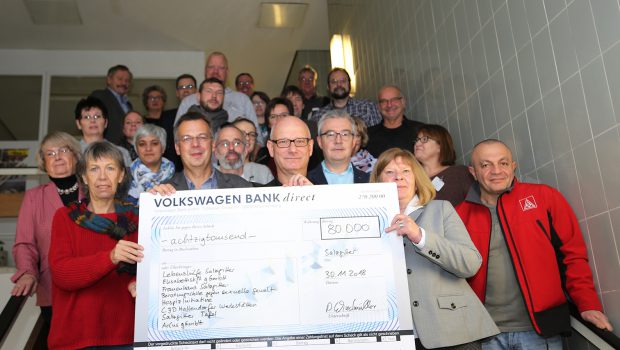 VW Salzgitter: Belegschaft und Konzern helfen sozialen Einrichtungen