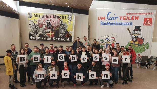 IG-Metall-Nachwuchs in Salzgitter diskutiert übers Berufsbildungsgesetz