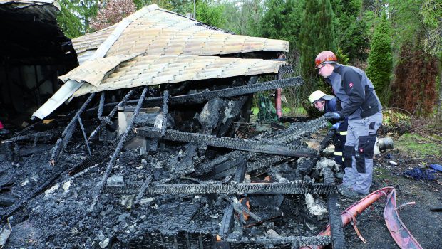 Toter bei Holzhaus-Brand in Wesendorf: Es war ein technischer Defekt